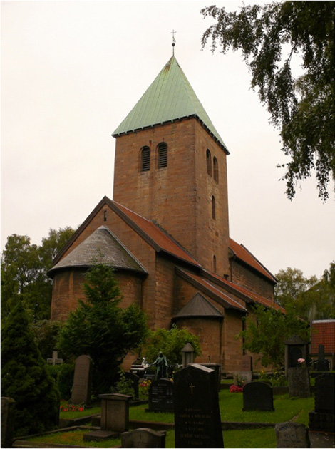 Old Aker church